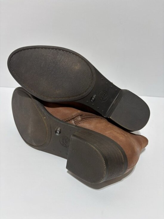 Lucky Brand Women’s Banterr, Brown Ankle Booties, Size 8.5 M - Picture 5 of 5